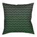 Latitude Run® Avicia Pillow Cover Leather/Suede in Green | 20 H x 20 W in | Wayfair 010D1B51CB644E51A35F672585EA7919