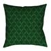 Latitude Run® Avicia Pillow Cover Leather/Suede in Green | 20 H x 20 W in | Wayfair B60F4DE916BE446A91056E8F2D70D580