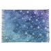 Blue/Indigo 54 x 1 in Area Rug - East Urban Home Mcguigan Planets & Stars Blue/Purple Area Rug Chenille | 54 W x 1 D in | Wayfair