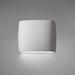 Latitude Run® Anny 1-Light LED Wall Sconce Ceramic/Metal in White/Brown | 9.75 H x 12 W x 4 D in | Wayfair 17BFC6CAE9C04CCD8A0DEB00AE8B6319