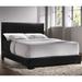 Winston Porter Bernhilde Standard Bed Upholstered/Faux leather in Brown | Twin | Wayfair D37B2CB8750840BCB20862FAD8B955A1