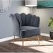 Barrel Chair - Willa Arlo™ Interiors Ulysses 29" Wide Barrel Chair Velvet/Fabric in Black | 29.5 H x 29 W x 29 D in | Wayfair