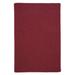 Red 0.5 in Area Rug - August Grove® Tanguay Wool Blend Reversible Area Rug - Cedar | 0.5 D in | Wayfair 8DD1AF90481C42EDA9CB02F5D01D1BF3