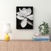 Ebern Designs 'Magnolia' Photographic Print on Wrapped Canvas in Black/White | 19 H x 14 W x 2 D in | Wayfair 72E8FDDC449E41CD863FCD03EA0C490D