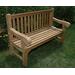 Rosecliff Heights Teak Hyde Garden Outdoor Bench Wood/Natural Hardwoods in Brown | 38 H x 60 W x 24 D in | Wayfair FCB494395F8A45CBBAA23BC1110857F9