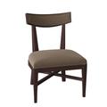 Fairfield Chair Douglas Upholstered King Louis Back Side Chair Upholstered in Green | 31 H x 20.5 W x 21 D in | Wayfair 8729-05_ 8789 23_ Espresso