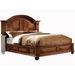 Canora Grey Vachel Solid Wood Platform Bed Wood in Brown | 70 H x 82.5 W x 90.75 D in | Wayfair 1A319800B3F24DACB5B27EE3B3DD60D1