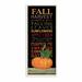 The Holiday Aisle® 'Fall Harvest Autumn Seasonal' by Stephanie Workman Marrott - Graphic Art Print Wood in Brown | 17 H x 0.5 D in | Wayfair