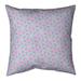 Ebern Designs Kitterman Trapezoids Indoor/Outdoor Throw Pillow Polyester/Polyfill blend in Pink/Blue/Indigo | 18 H x 18 W x 9.5 D in | Wayfair