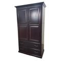 Red Barrel Studio® Marklesburg Poplar Armoire redWood | 74.75 H x 42.75 W x 22.5 D in | Wayfair 7103E0996331453D944A6E222AC7AB12