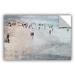 Highland Dunes On the Beach 2 Removable Wall Decal Vinyl in Brown/Gray | 8 H x 12 W in | Wayfair 6orl391a0812p