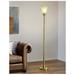 Everly Quinn Crystals 72' Torchiere Floor Lamp Crystal in Yellow | 72 H x 11 W x 11 D in | Wayfair E945F977D936439C80849CAFB1FEAE79