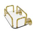 Darby Home Co Goble Wall Mounted Bathroom Accessory Tray Metal in Yellow | 3 H x 10.25 W x 7.5 D in | Wayfair FF2402B5964E4E10BF187974932689CD