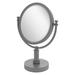 Charlton Home® Mooresville Vanity Top Modern & Contemporary Make-Up/Shaving Mirror Metal in Gray | 15 H x 8 W x 8 D in | Wayfair