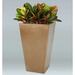 World Menagerie Cathal Pot Planter Plastic in Gray | 30 H in | Wayfair B91FC3F173064A0C9C562D65A7022684