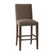 Fairfield Chair Clark 30" Bar Stool Wood/Upholstered in Gray/Brown | 45.5 H x 19.5 W x 23 D in | Wayfair 1015-07_ 9508 63_ Walnut