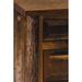 Union Rustic Derecho 60" Bathroom Vanity Base Only Wood/Solid Wood in Brown | 33 H x 60 W x 21 D in | Wayfair 39777F33147746A59A2F34B15BA8CD65