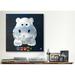 Viv + Rae™ Leonia 'Grunt Hippo from Design Turnpike' - Wrapped Canvas Print Canvas in Gray | 37 H x 37 W x 0.75 D in | Wayfair