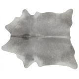 Gray 72 x 0.25 in Area Rug - Gracie Oaks Fossum Animal Print Handmade Cowhide Area Rug Cowhide | 72 W x 0.25 D in | Wayfair