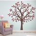 Zoomie Kids Large Family Tree Wall Decal Vinyl in Red/Pink/Brown | 84 H x 81 W in | Wayfair C5024488C0F744D8A2F5C00658221DF0