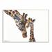 Isabelle & Max™ Ringler Cute Baby Giraffe Family Watercolor Painting Wall Décor Wood in Brown | 10 H x 15 W x 0.5 D in | Wayfair