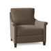 Armchair - Fairfield Chair Olivia 34.5" Wide Armchair Polyester/Other Performance Fabrics in Gray/Brown | 35 H x 34.5 W x 38.5 D in | Wayfair