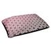 Tucker Murphy Pet™ Byrge Hexagons Triangles Dog Bed Pillow Metal in Pink/Black | 7 H x 50 W x 40 D in | Wayfair 6FF4499A54C841CE8886CA0F22104A4D