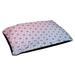 Tucker Murphy Pet™ Byrge Hexagons Triangles Dog Bed Pillow Metal in Pink/Blue | 7 H x 50 W x 40 D in | Wayfair 2E1175CEE7864B619E12FBE4EFE92735