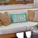 East Urban Home Sweet Alaska Lumbar Pillow Polyester/Polyfill blend in Green/Blue | 14 H x 20 W x 3 D in | Wayfair 93D41737150D49E7AE6C653307E16470