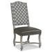 Side Chair - Fairfield Chair Bartow 24" Wide Side Chair Polyester/Other Performance Fabrics in White/Brown | 46.5 H x 24 W x 30 D in | Wayfair