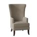 Wingback Chair - Fairfield Chair Austin 28" Wide Slipcovered Wingback Chair Fabric in Green | 43.5 H x 28 W x 35 D in | Wayfair