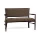 Fairfield Chair Garland 49.5" Square Arm Settee, Wood in Brown | 34 H x 49.5 W x 24 D in | Wayfair 8747-40_9508 17_Espresso