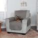 Winston Porter Reversible Protector Box Cushion Armchair in Gray | 75 H x 74 W x 75 D in | Wayfair D17B5C8EB8C74E59870E6093A429CF91