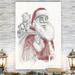 The Holiday Aisle® 'Ready For Christmas -Gallery' by Parvez Taj 1 Piece Wrapped Canvas Print Canvas, in Gray | 12 H x 8 W x 1 D in | Wayfair