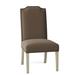 Fairfield Chair Lucy Dining Chair Upholstered/Fabric in Brown | 40 H x 21.5 W x 25.5 D in | Wayfair 8817-05_3155 72_Tobacco_1009Nickel