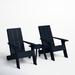 AllModern Byrnes 3 Piece Seating Group Plastic in Black | Outdoor Furniture | Wayfair D363675033E94819A16DC38828B5D353