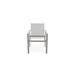 Telescope Casual Tribeca Café Stacking Patio Dining Chair Sling in Gray | 34 H x 24 W x 24.5 D in | Wayfair 1T7Y06D01