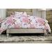 Ophelia & Co. Zeller Upholstered Standard Bed Metal in Brown/White | 62.25 H x 65 W x 89.5 D in | Wayfair 8D716D94894843F593D4DF2A7F4F539B