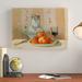 Vault W Artwork Still Life w/ Apples & Pitcher by Camille Pissarro - Wrapped Canvas Painting Print Canvas in Brown/Gray/Orange | Wayfair