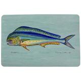 Highland Dunes Alaina Coastal Dolphin Fish Non-Slip Indoor/Outdoor Door Mat | Rectangle 1'6" x 2'2" | Wayfair DM010