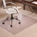 ES Robbins Corporation EverLife Medium Pile Carpet Ramped Chair Mat in White | 0.13 H x 36 W x 48 D in | Wayfair 122081