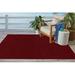 Red Rectangle 12' x 13' Area Rug - Latitude Run® Runner Floral Braided Indoor/Outdoor Area Rug Polypropylene | Wayfair