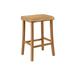 Winston Porter Branon Solid Wood Bar & Counter Stool Wood in Brown | 18 W x 14 D in | Wayfair 57DCAD68419241ABBE1998589FB58E4B