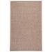 Brown/Orange 60 x 0.4 in Area Rug - Birch Lane™ Cullan Handmade Tan Indoor/Outdoor Area Rug Polyester | 60 W x 0.4 D in | Wayfair