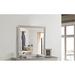 Glory Furniture Paignton Rectangular Dresser Mirror in Gray | 38 H x 38 W x 1 D in | Wayfair G6500-M