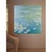 Vault W Artwork Nympheas at Giverny' by Claude Monet Glossy Poster Paper in Blue | 23 H x 24 W in | Wayfair CHRL4730 39740837