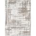 Brown/White 63 x 1.1024 in Area Rug - 17 Stories Adison Abstract Cream/Camel Area Rug Polyester | 63 W x 1.1024 D in | Wayfair