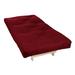 Twin 6" Foam Mattress - Alwyn Home Harding Cold Futon Polyester in Red | 74 H x 38 W 6 D Wayfair 2075882A49D34929B7374784C5B5AEDC