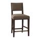 Fairfield Chair Dilworth 26" Counter Stool Wood/Upholstered in Brown | 37 H x 19.5 W x 22 D in | Wayfair 5049-C7_9508 05_Espresso