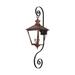 Red Barrel Studio® Dyersville Outdoor Lantern, Copper in Brown | 16 H x 16 W x 15 D in | Wayfair 4F6AA80CE32240268C903FC87EE15238